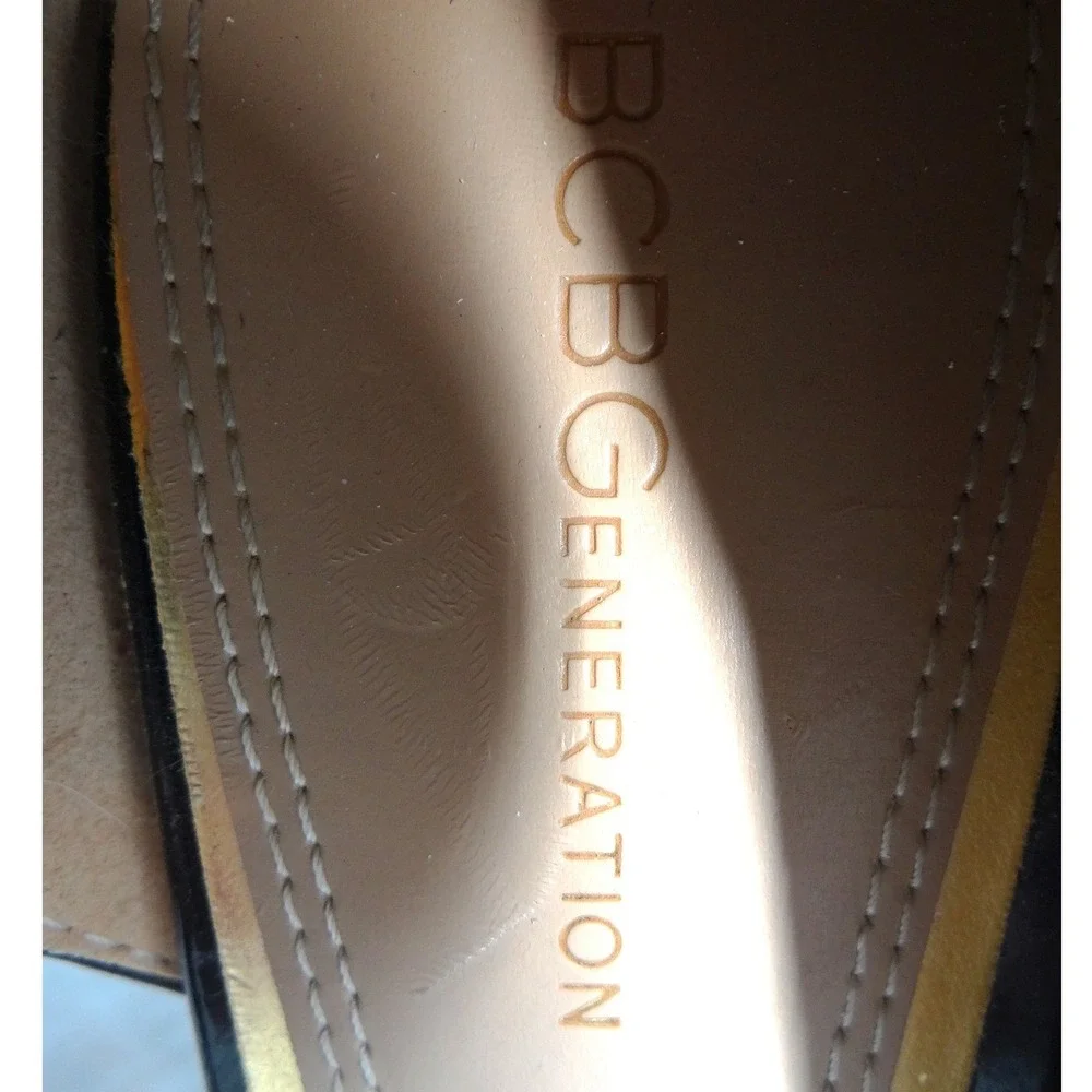BCBGeneration Jaze Leopard Print Calf Hair d'Orsay Pumps Heels Size 9M PL-JAZE-X